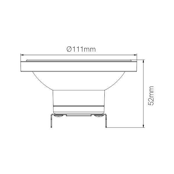 AR111 LYNK  12V LED Strahler 13W  G53  45°